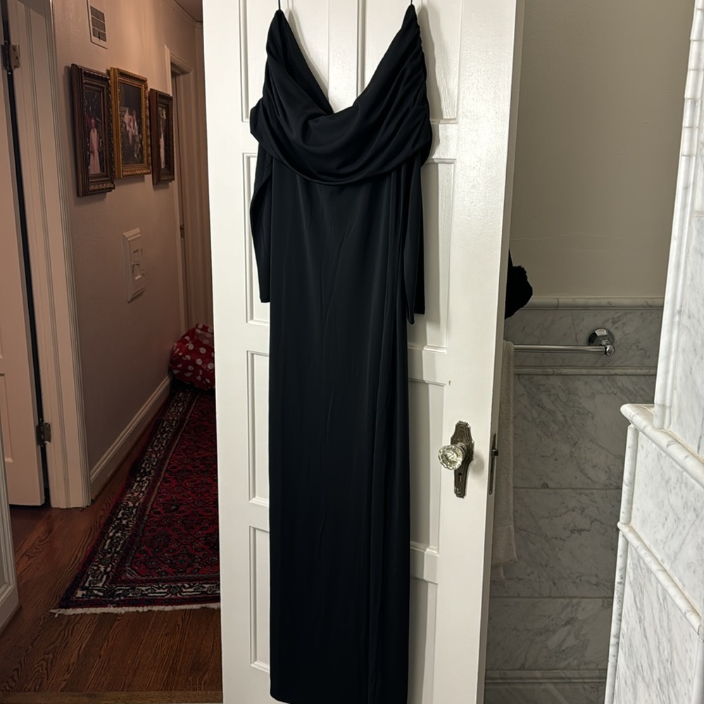 J.Crew Collection off-the-shoulder dress in matte jersey BV841 - Picture 8 of 12